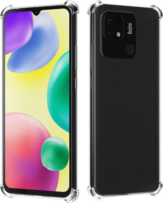 Xiaomi Redmi 10A Hoesjes – Soft TPU Siliconen Backcover – Schokbestendig – Transparant-Ilumina Benelux