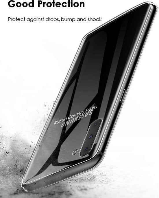 Samsung Galaxy Note 10 Hoesjes – Siliconen Backcover – Flexibel – Transparant-Ilumina Benelux