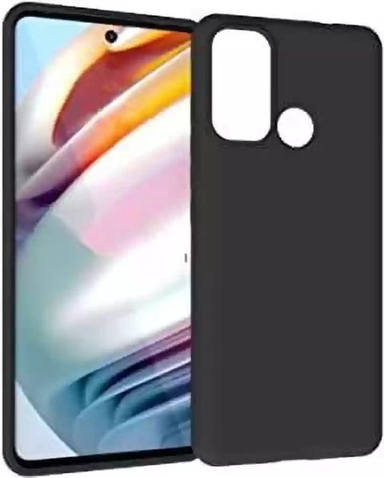 Motorola Moto G50 Hoesjes – Siliconen Backcover – Soft Silicone – Schokbestendig – Zwart-Ilumina Benelux