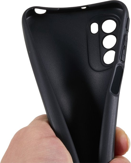 Motorola Moto G31 / G41 Hoesjes – Siliconen TPU Backcover – Schokbestendig – Zwart