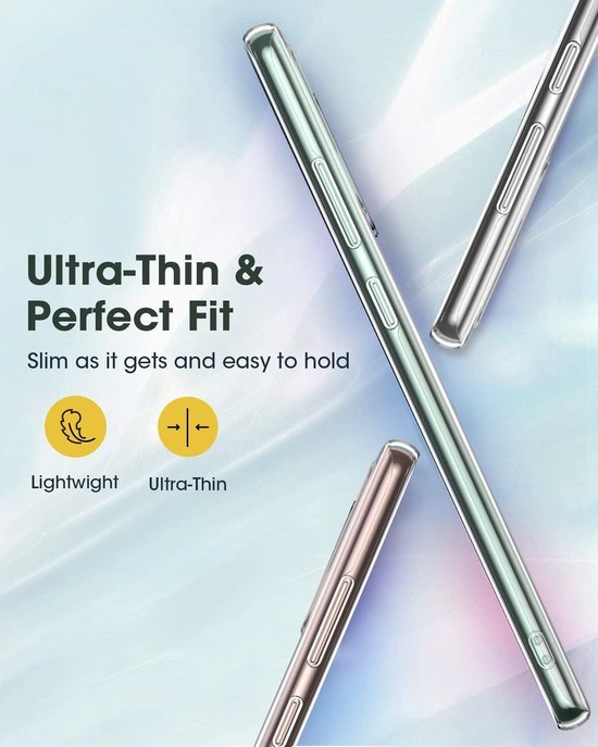 Samsung Galaxy Note 20 Ultra Hoesjes – Siliconen Backcover – Soft Touch – Transparant-Ilumina Benelux