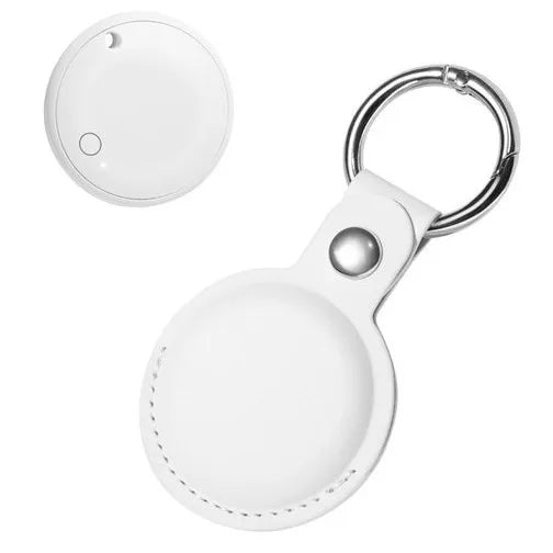 Wireless GPS Tracker met Sleutelhanger - Geschikt voor Apple Find My - Bluetooth Keyfinder - Koffertracker - Huisdier Tracker - Smart Tag - Wit-Ilumina Benelux