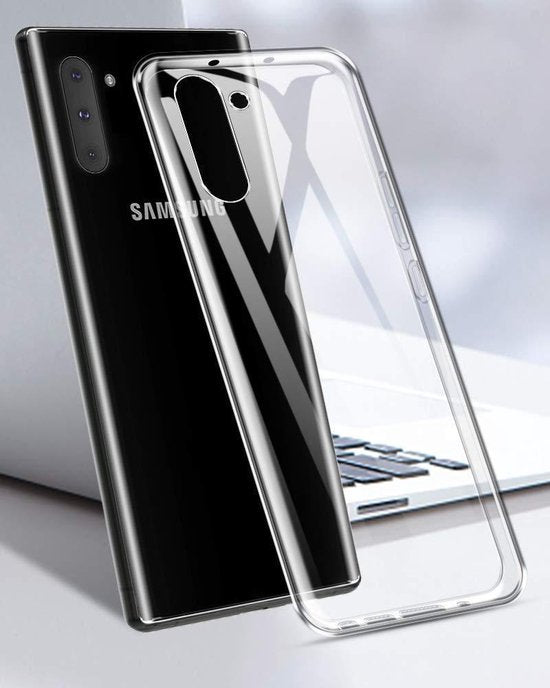 Samsung Galaxy Note 10 Hoesjes – Siliconen Backcover – Flexibel – Transparant-Ilumina Benelux
