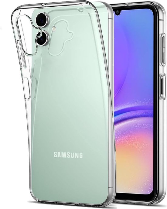 Soft Backcover Hoesje Geschikt voor: Samsung Galaxy A05 Silicone Transparant