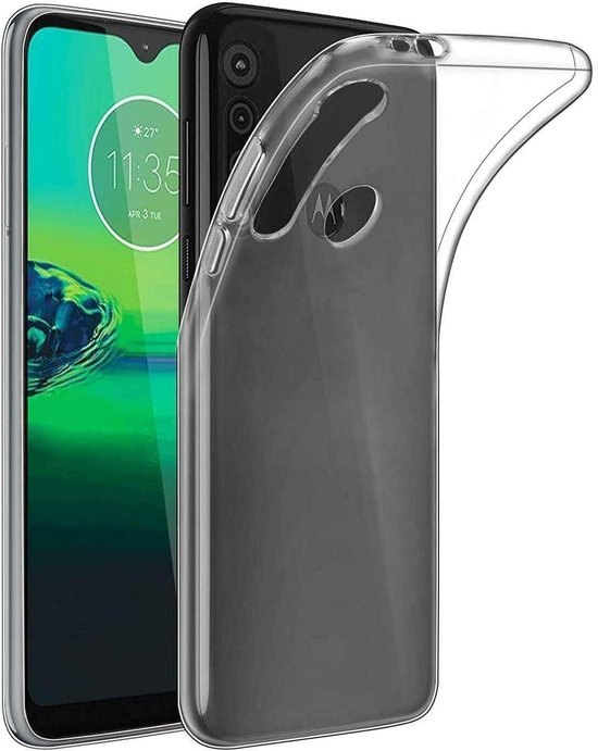 Motorola Moto G8 Play Hoesjes – Siliconen Backcover – Transparant – Flexibel – Beschermend-Ilumina Benelux