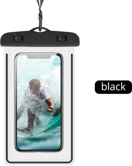 Waterdichte Telefoonhoes – Universele Waterproof Bag met Koord – Waterbestendig – Voor Smartphone – Transparant-Ilumina Benelux