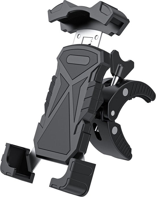 Telefoonhouder fiets & motor – Universele stuurhouder – 360° draaibaar – Voor 4.7-6.8 inch smartphones – Zwart-Ilumina Benelux