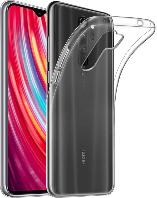 Xiaomi Redmi Note 8 Pro Hoesjes – Siliconen Backcover – Flexibel – Transparant-Ilumina Benelux