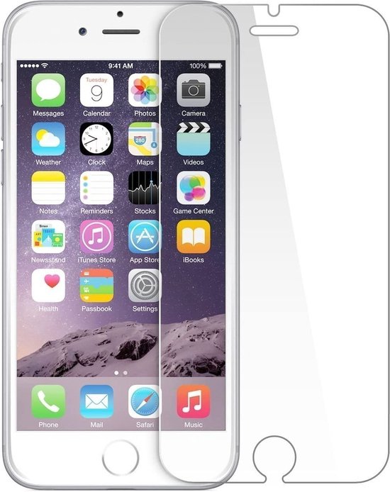 iPhone 7/8/SE 2020/2022 Hoesjes – Soft TPU Siliconen Backcover – Transparant – Inclusief Screenprotector – Anti-kras-Ilumina Benelux
