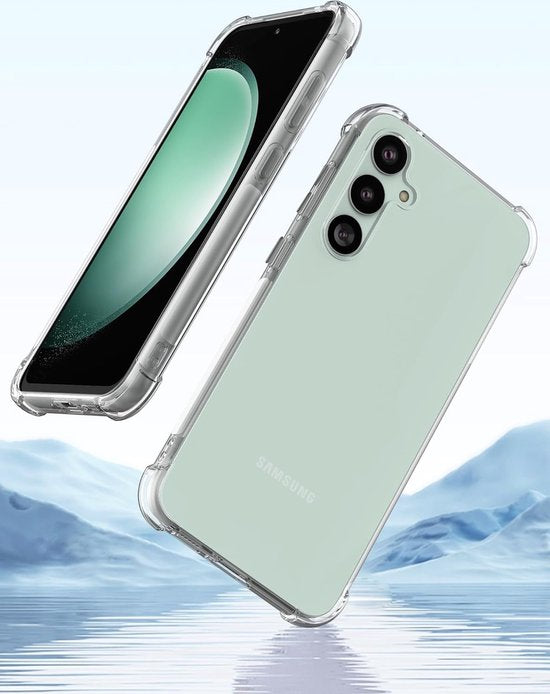 Samsung Galaxy S23 Plus Hoesjes – Siliconen Backcover – Schokbestendig – Flexibel – Transparant-Ilumina Benelux