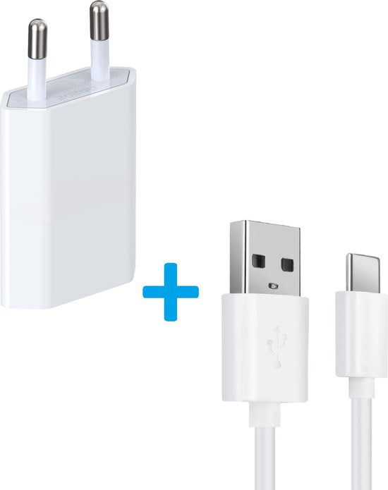 Oplader – Geschikt voor Samsung Galaxy A02s/A03s/A04/A12/A13/A22/A23/A32/A33/A51/A52/Xcover 5 – 1 Meter Kabel-Oplader-Ilumina Benelux