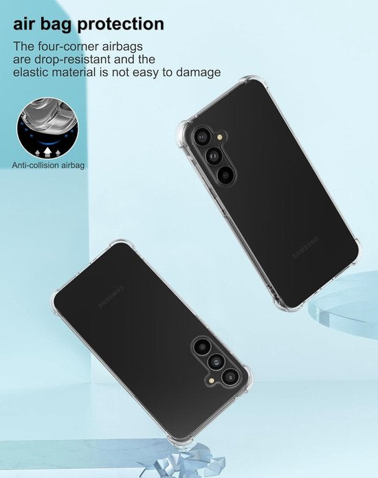 Samsung Galaxy A56 Hoesjes – Transparante Siliconen Backcover – Flexibel – Schokbestendig-Ilumina Benelux