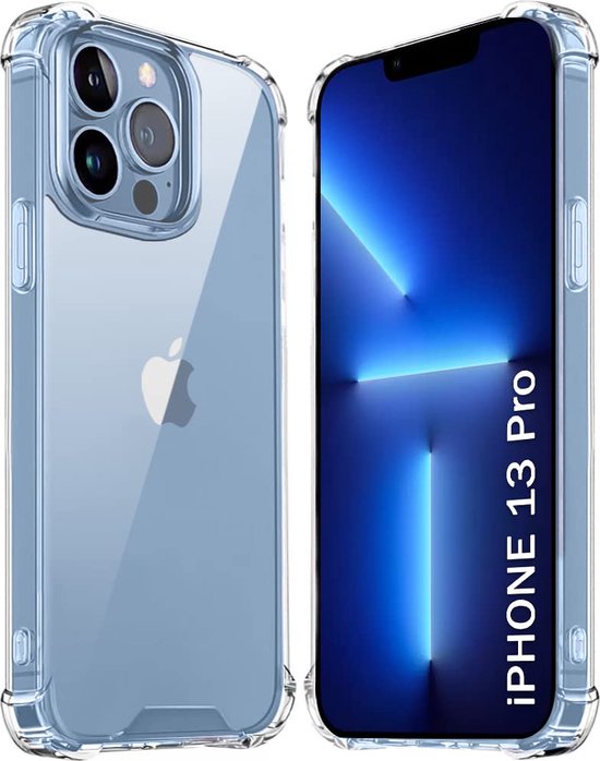iPhone 13 Pro Hoesjes – Crystal Clear Backcover – Schokbestendig – Transparant-Ilumina Benelux