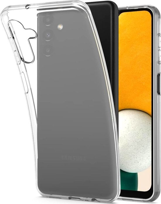 Samsung Galaxy A13 5G / A04s Hoesjes – Transparante Siliconen Backcover – Flexibel – Schokbestendig – Clear-Ilumina Benelux