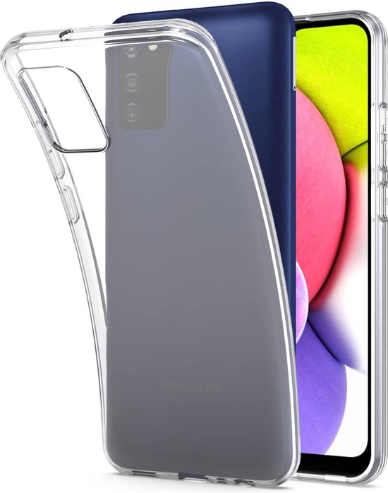 Samsung Galaxy A03S Hoesjes – Siliconen Backcover – Flexibel – Transparant-Ilumina Benelux