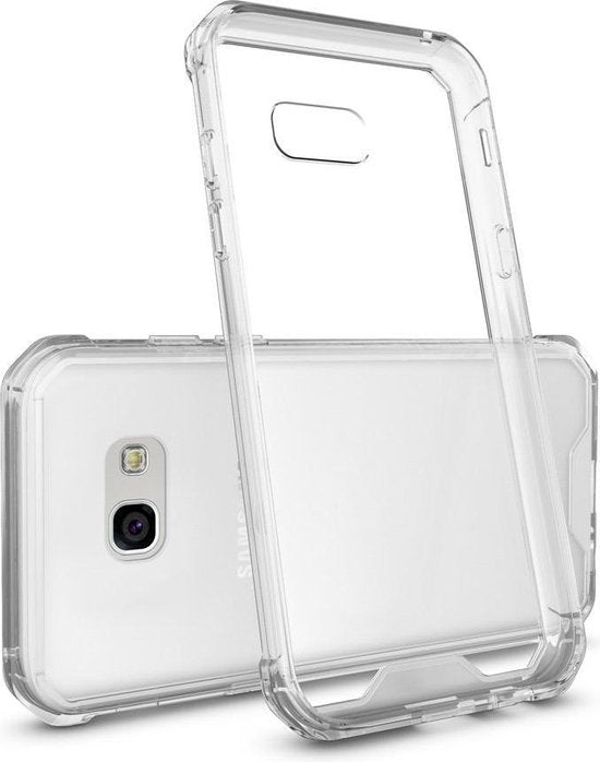 Shock Proof case hoesje Geschikt voor Samsung Galaxy A5 2017 - Transparant