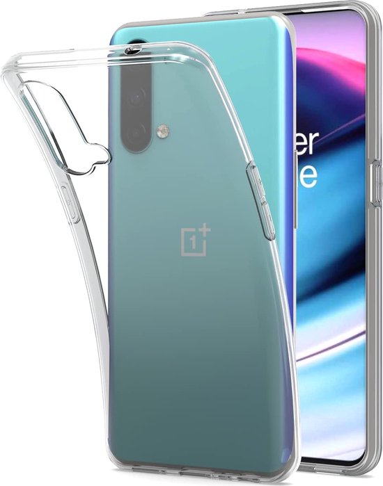 OnePlus Nord CE Hoesjes – Siliconen Backcover – Transparant – Flexibel – Anti Kras-Ilumina Benelux
