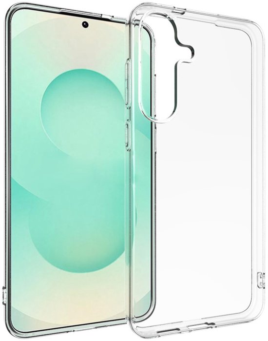 Soft Backcover Hoesje Geschikt voor: Samsung Galaxy S25 FE Silicone Transparant