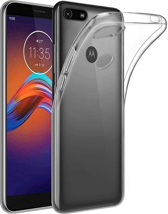 Motorola Moto E6 Play Hoesjes – Soft TPU Siliconen Backcover – Schokbestendig – Tarantparant-Ilumina Benelux