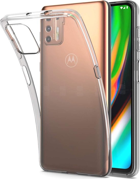 Motorola Moto G9 Plus Hoesjes – Siliconen Backcover – Transparant – Soft TPU – Slank Design-Ilumina Benelux