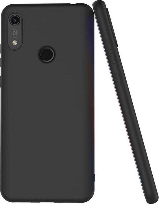 Huawei Y6 2019/Y6s Hoesjes – TPU Siliconen Backcover – Inclusief 3x Screenprotector – Zwart-Ilumina Benelux