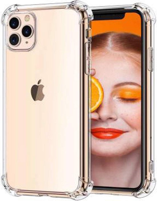 iPhone 11 Hoesjes – Soft TPU Siliconen Backcover – Schokbestendig – Transparant-Ilumina Benelux