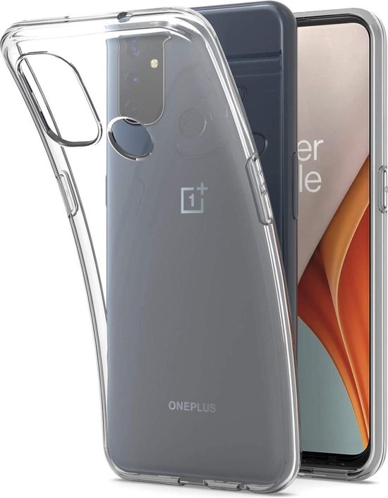 OnePlus Nord N100 Hoesjes – Siliconen Backcover – Soft TPU – Transparant-Ilumina Benelux