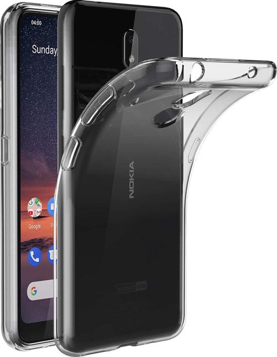 Nokia 3.2 Hoesjes – Siliconen Backcover – Soft Silicone – Transparant-Ilumina Benelux
