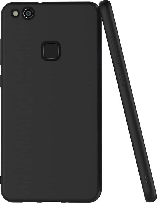 Huawei P10 Lite Hoesjes – Siliconen Backcover – Soft TPU – Schokbestendig – Zwart-Ilumina Benelux