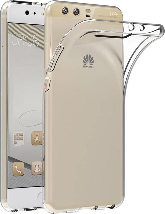 Huawei P10 Plus Hoesjes – Siliconen Backcover – Transparant – Flexibel – Anti Kras-Ilumina Benelux