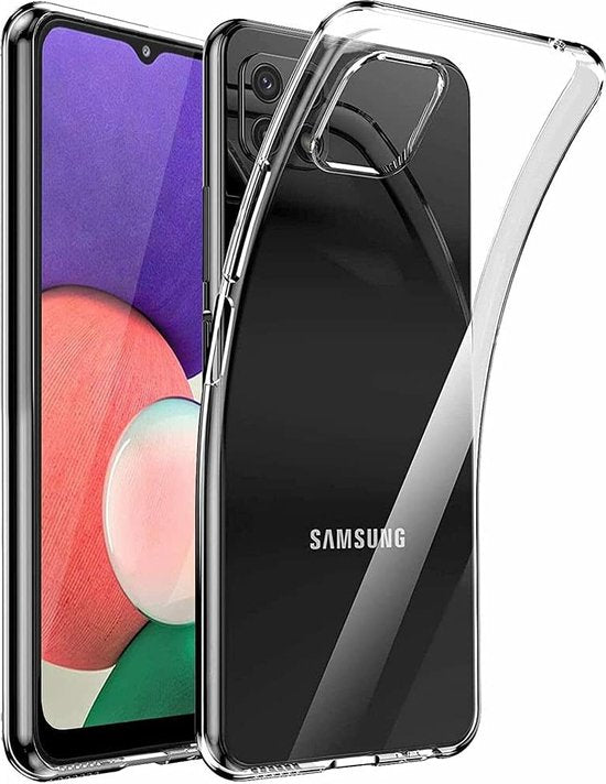 Samsung Galaxy A22 4G Hoesjes – Siliconen Backcover – Soft Touch – Transparant-Ilumina Benelux