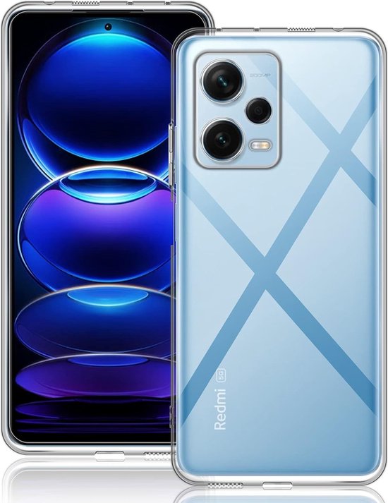 Xiaomi Redmi Note 12 Pro+ Hoesjes – Transparante Siliconen Backcover – Flexibel – 4G/5G-Ilumina Benelux