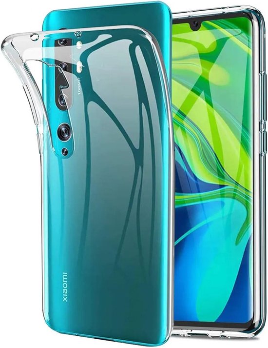 Xiaomi Mi Note 10 Lite Hoesjes – Siliconen Backcover – Flexibel – Transparant-Ilumina Benelux