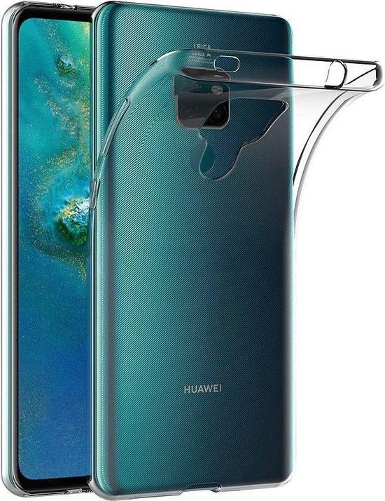 Huawei Mate 20 Hoesjes – Siliconen Backcover – Soft TPU – Transparant-Ilumina Benelux