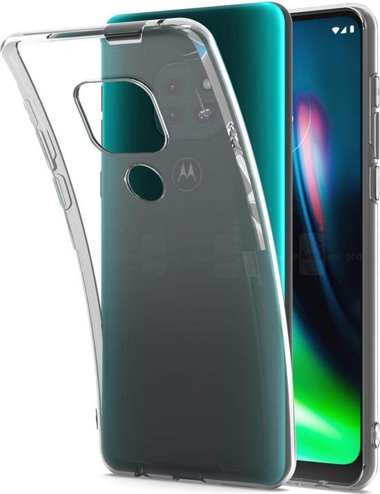 Motorola Moto G9 Play Hoesjes – Siliconen Backcover – Transparant – Soft TPU – Schokbestendig-Ilumina Benelux