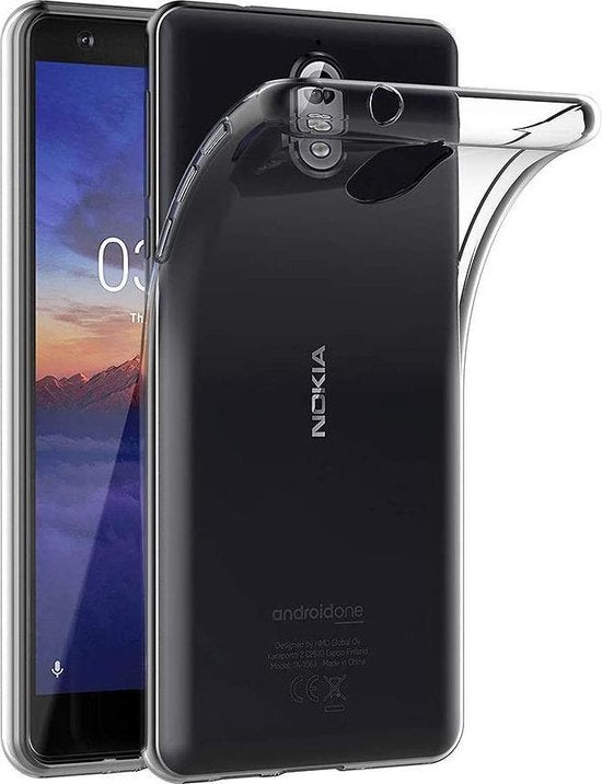 Nokia 3.1 Plus Hoesjes – Siliconen Backcover – Transparant – Flexibel – Schokbestendig-Ilumina Benelux