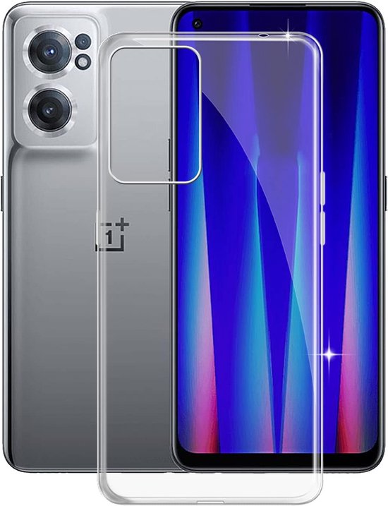 OnePlus Nord CE 2 5G Hoesjes – Siliconen Backcover – Soft Silicone – Schokbestendig – Transparant-Ilumina Benelux
