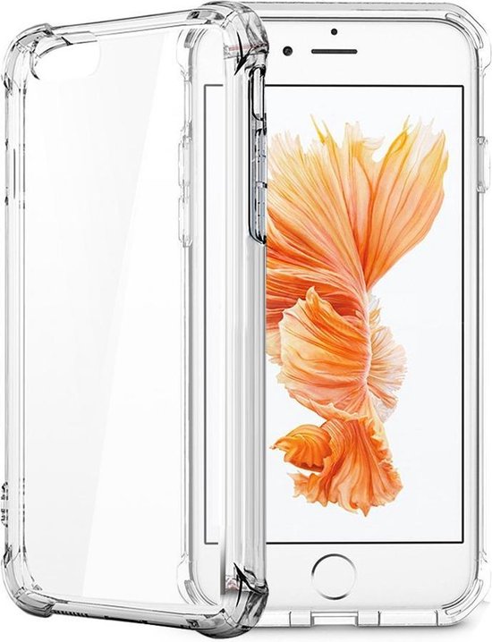 iPhone 7 Plus/8 Plus Hoesjes – Transparante Backcover – Schokbestendig – Anti-Shock-Ilumina Benelux