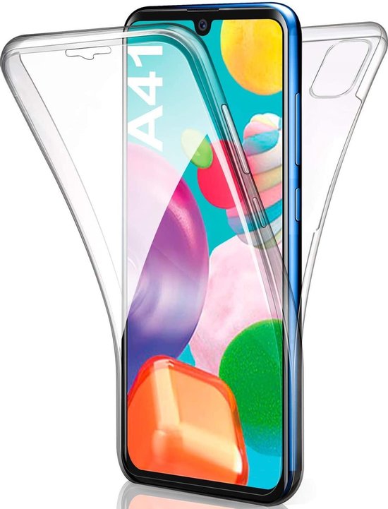Samsung Galaxy A41 Hoesjes – Backcover – Beschermende Hardcase – Zwart-Ilumina Benelux