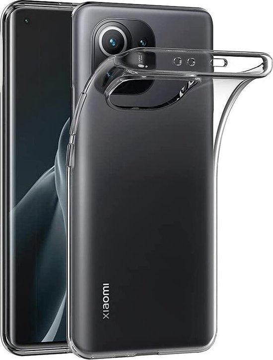 Xiaomi Mi 11 Hoesjes – Siliconen Backcover – Transparant – Soft TPU – Schokbestendig-Ilumina Benelux