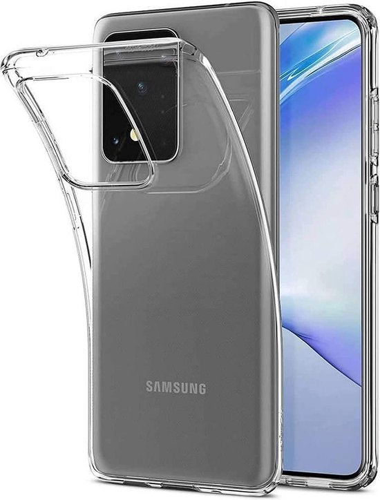 Samsung Galaxy S20 Hoesjes – Anti-Shock Siliconen Backcover – Schokbestendig – 2 Pack Screenprotector Gehard Glas – Transparant-Ilumina Benelux