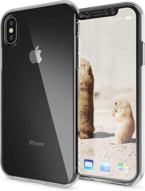 iPhone 6/6S Hoesjes – 360° Dubbelzijdige Backcover – Volledige Bescherming – Transparant-Ilumina Benelux