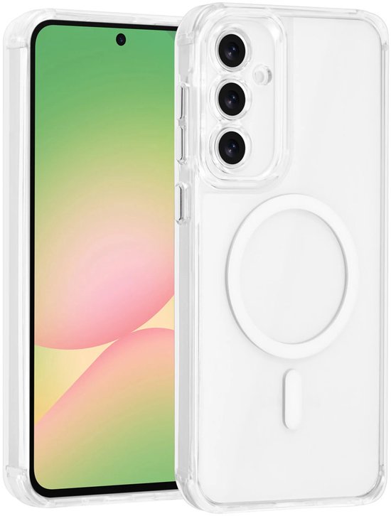 Samsung Galaxy A56 Hoesjes – Transparante Backcover – Schokbestendig – MagSafe Compatibel – Doorzichtig-Ilumina Benelux