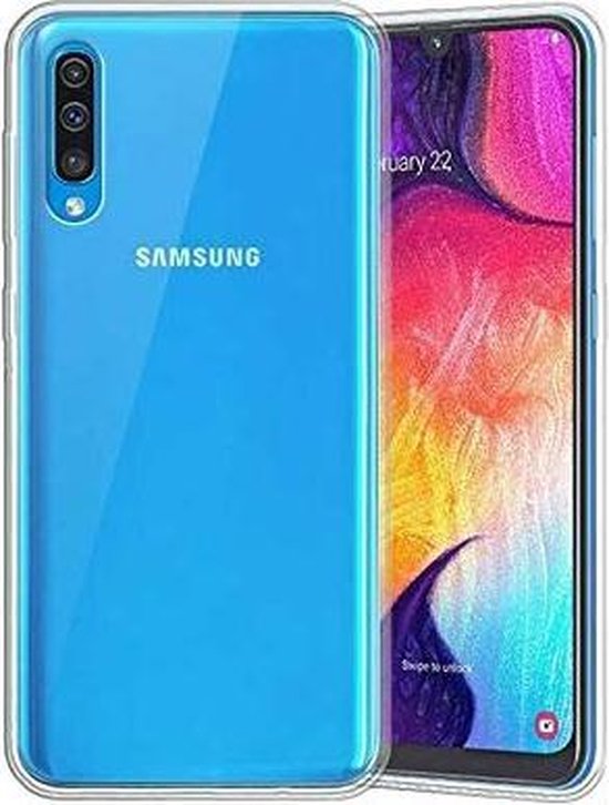 Samsung Galaxy A70 Hoesjes – Transparante Siliconen Backcover – Flexibel – Schokbestendig-Ilumina Benelux