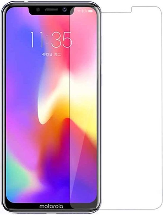Screenprotector - Geschikt voor Motorola Moto One - 9H Glas (1-Pack)