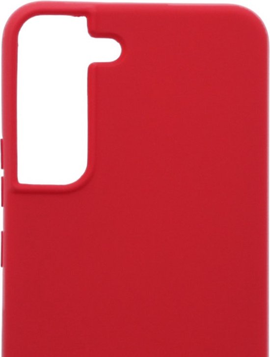 Samsung Galaxy S22+ Hoesjes – Siliconen Backcover met Ketting – TPU – Rood-Ilumina Benelux