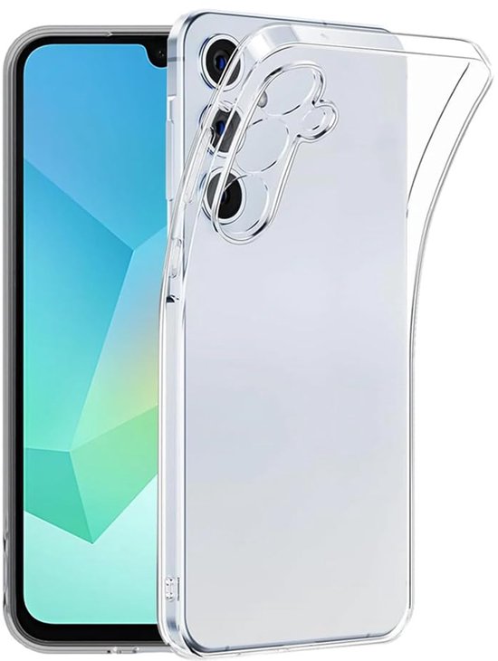Samsung Galaxy A26 / A17 5G Hoesjes – Siliconen Backcover – Soft TPU – Transparant – Anti Kras-Ilumina Benelux