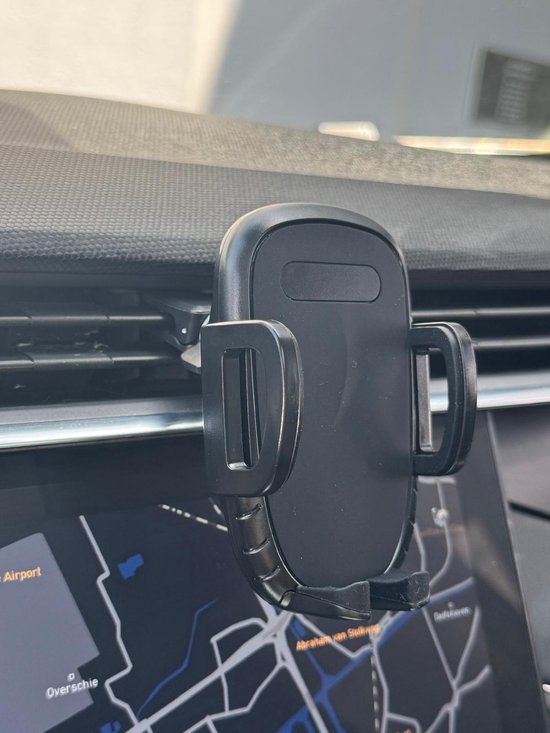 Telefoonhouder auto – Ventilatierooster – Verstelbaar Universeel – Stevige Klem – Zwart-Telefoonhouders-Ilumina Benelux