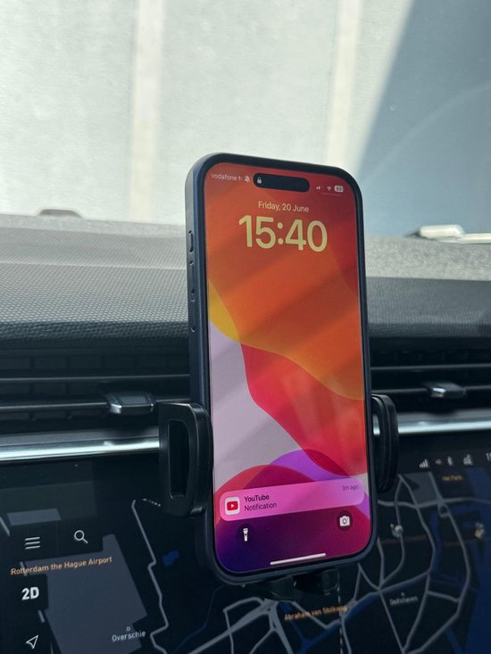 Telefoonhouder auto – Ventilatierooster – Verstelbaar Universeel – Stevige Klem – Zwart-Telefoonhouders-Ilumina Benelux