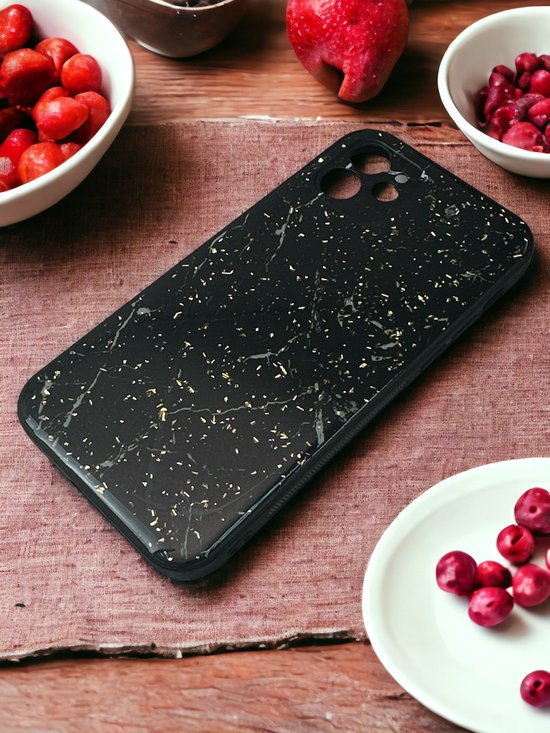 iPhone 11 Pro Hoesjes – Siliconen Backcover – Marmer Print-Ilumina Benelux